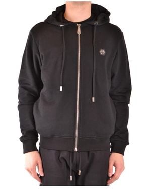 Philipp Plein Zip-Throughs - Black
