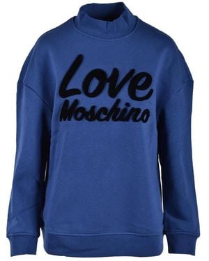Love Moschino Pullover - Blau
