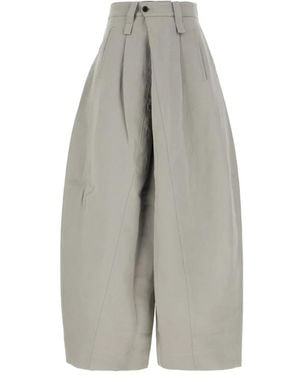 Niccolò Pasqualetti Wide Trousers - Grey