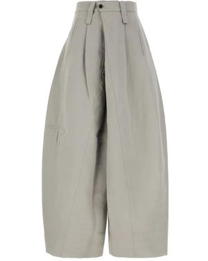 Niccolò Pasqualetti Wide Hosen - Grau