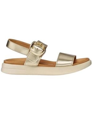 Geox Flat Sandals - Métallisé