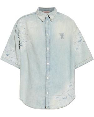 Acne Studios Denim Shirts - Blue