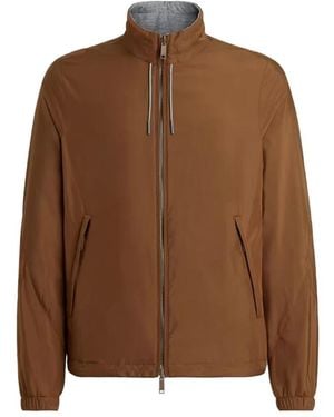 ZEGNA Light Jackets - Brown