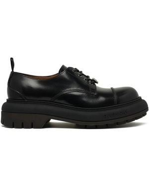 Givenchy Cargo Derby Aus Glattem Leder - Schwarz