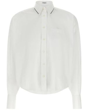 Brunello Cucinelli Hemden - Wit