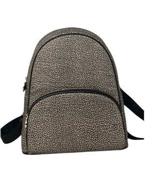 Borbonese Stylischer mittelgroßer rucksack - Grau
