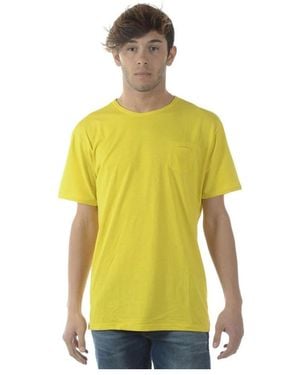 Daniele Alessandrini T-Shirts - Yellow