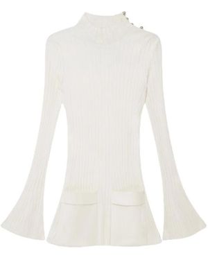 Stella McCartney Long Sleeve T-Shirts - White