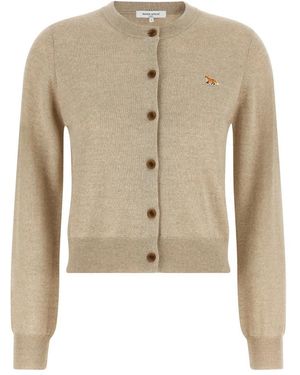 Maison Kitsuné Cardigans - Natural