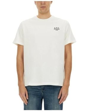 A.P.C. T-Shirts - Blanco