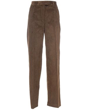 Jacob Cohen Straight Trousers - Marrón