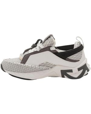 Off-White c/o Virgil Abloh Schoenen ,Wit ,Space Memo Sneakers - Metallic