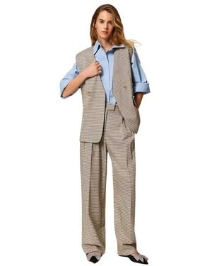 Twinset Wide Pants - Blue