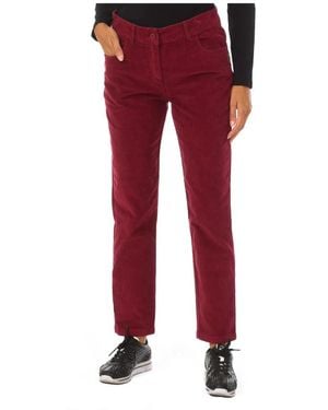 Napapijri Slim-Fit Trousers - Red