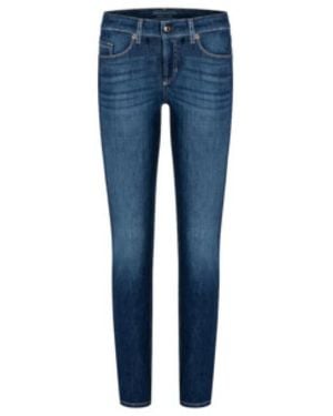 Cambio Slim Fit Jeans Für Damen - Blau