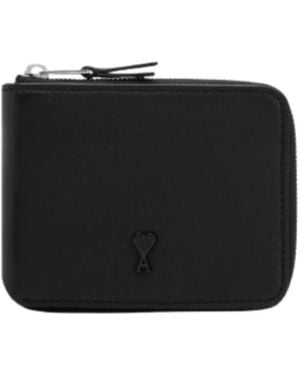 Ami Paris Wallets & Cardholders - Black