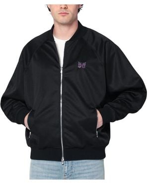 Needles Schwarzer Sweater Zip Cardigan