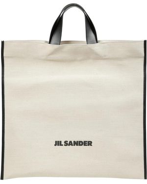 Jil Sander Shopping Bags - Natural