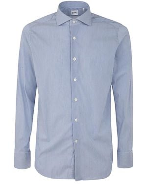Caliban Casual Shirts - Blauw