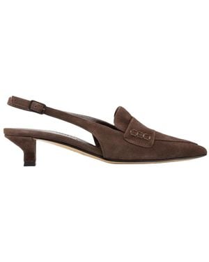 Pomme D'or Court Shoes - Brown