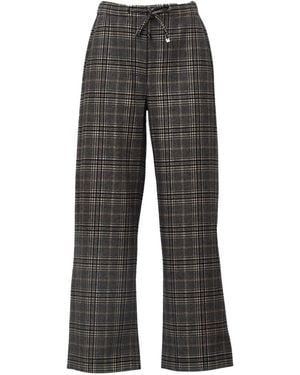 Max Mara Jogging Wijde Broek - Grijs