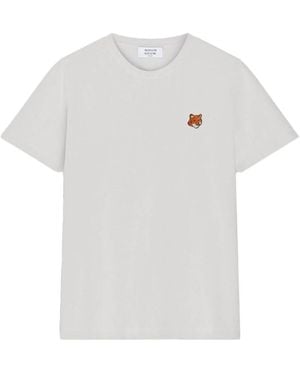 Maison Kitsuné T-Shirts - Blanco