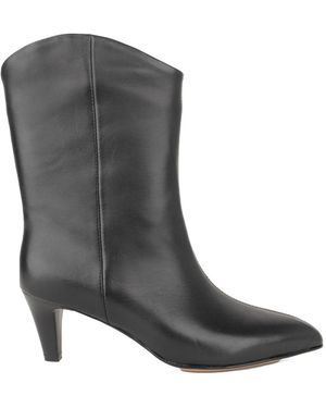 Linda Baumann Heeled Boots - Grey
