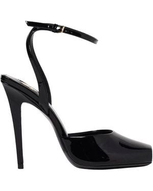 Saint Laurent High Heel Sandals - Black