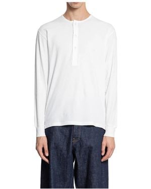Tom Ford Long Sleeve Tops - White