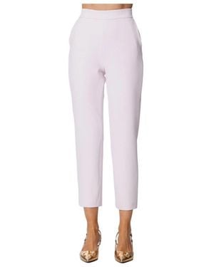 Pinko Slim-Fit Trousers - Purple