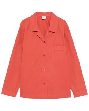 Aspesi Overhemdjas Van Het Pajama-Type - Rood