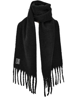 Versace Jeans Couture Winter Scarves - Negro