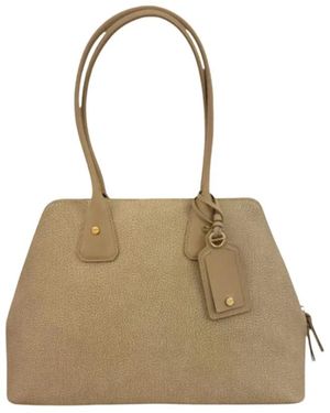 Borbonese Bauletto Gemini L - Naturel