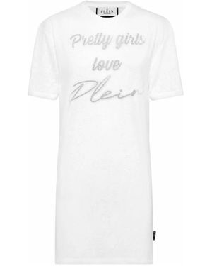 Philipp Plein Short Dresses - Blanco