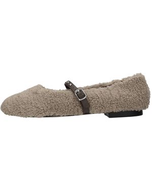 Emanuélle Vee Ballerina Shoes - Grey