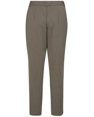 co'couture Slim-Fit Trousers - Grey
