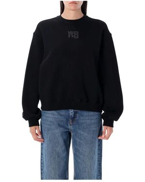 T By Alexander Wang Sweatshirts - Negro