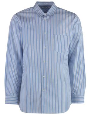 Comme des Garçons Casual Shirts - Blu