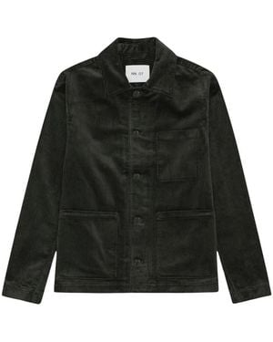 NN07 Morgan Overshirt - Schwarz