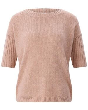 Luisa Cerano Round-Neck Knitwear - Rosa