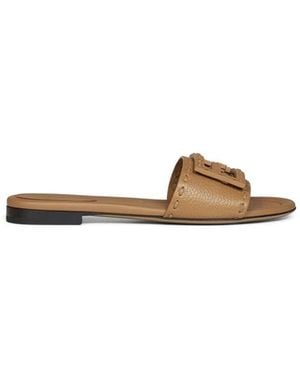 Fendi Sliders - Brown
