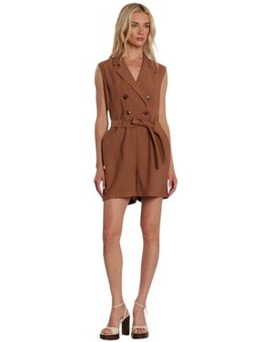Relish Playsuits - Marrón