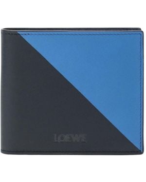 Loewe Flag Bifold Geldbörse - Blau