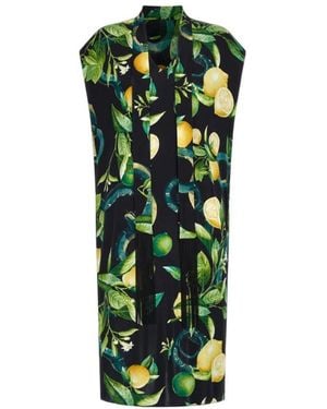 Roberto Cavalli Midi Dresses - Green