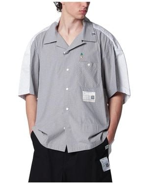 Maison Mihara Yasuhiro Short Sleeve Shirts - Grey
