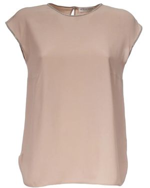 Le Tricot Perugia Blouses - Natural