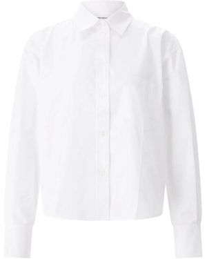 Victoria Beckham Overhemden ,Wit ,Katoen Shirts