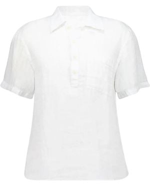 120% Lino Blouses - Blanc