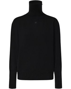 Courreges Turtlenecks - Noir