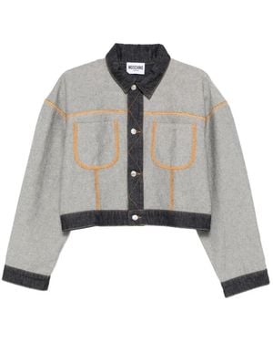 Moschino Light Jackets - Gray